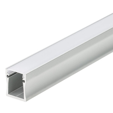 Светодиодный профиль (LED), Профиль с экраном ALU-Wide-H28-2000 Anod+frost [23.2x27,7mm]