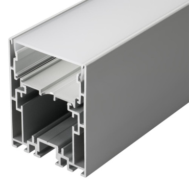 Светодиодный профиль (LED), Профиль с экраном S2-Line-5470-2500 Anod+opal
