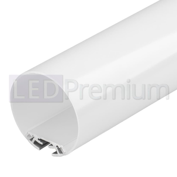 картинка Светодиодный профиль (LED), Профиль SL-Round-D60-2000-Anod [35x11mm]