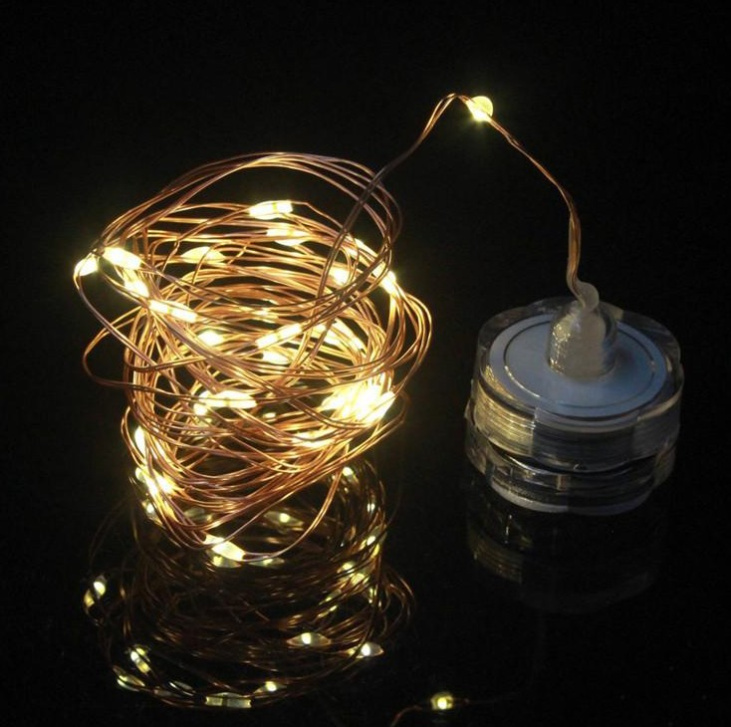 картинка Светодиодная нить с корпусом питания типа B