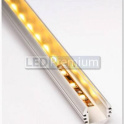 картинка Светодиодный профиль (LED), Алюминиевый профиль PDS-R-2000-Anod [18.5x15.75mm]