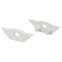 картинка Светодиодный профиль (LED), Заглушка для ALU-Corner, с отверстием