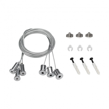 Светодиодный профиль (LED), Подвес S2-Line-3x2m Set (Pad 15x2mm)