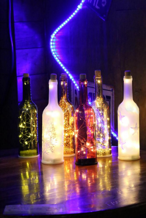 картинка Светодиодная нить с корпусом питания типа A (пробка)