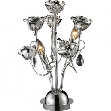 Настольный светильник 3768/2T хром