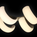картинка Подвесной светильник Orbital Cloud FC11/4 WH 80W D620*500