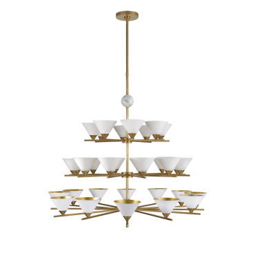 Подвесной светильник Cleo Three-tier by Kelly Wearstler