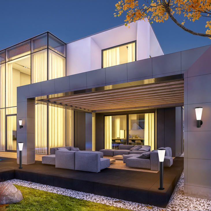 картинка Уличный светильник Cone 1417 TECHNO