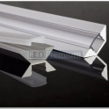 картинка Светодиодный профиль (LED), Профиль с экраном ALU-Corner-2000 Anod+frost [30.85x8.25mm]