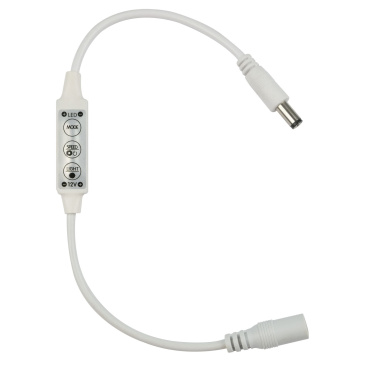 Ulc-q510 dim контроллер для управления светодиодными одноцветными лентами 12в, 72вт. тм volpe.