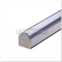 картинка Светодиодный профиль (LED), Накладной алюминиевый профиль PDS-Regulor-2000-Anod [16x12mm]