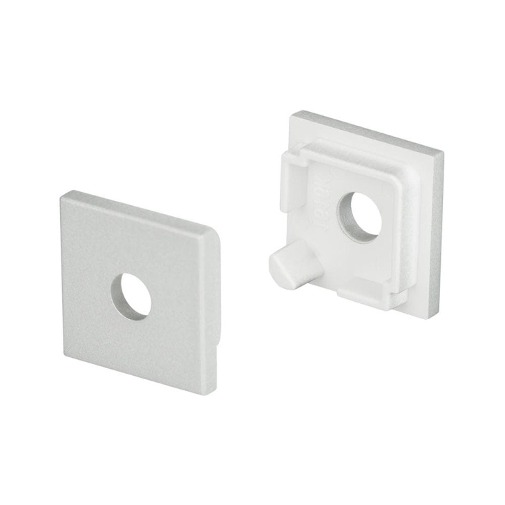 картинка Светодиодный профиль (LED), Заглушка SL-Kant-H16 Square с отверстием