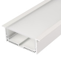 картинка Светодиодный профиль (LED), Профиль с экраном SL-Linia88-F-2500 White+opal