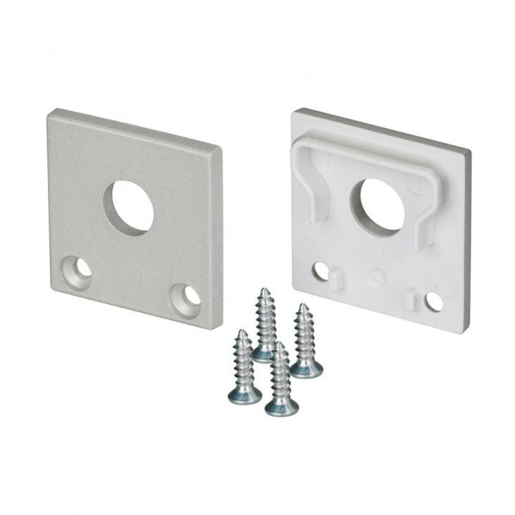 картинка Светодиодный профиль (LED), Заглушка SL-Line-2011M Square с отверстием