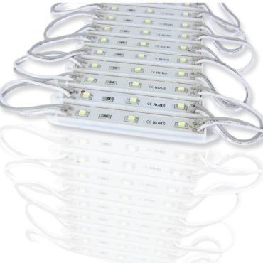 Светодиодный модуль линейный 3528-3 (0,2W, 12V, White) (LED-модули)